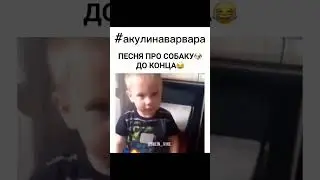 ТА САМАЯ ПЕСНЯ ПРО СОБАКУ. СМОТРЕТЬ ДО КОНЦА! #рекомендации #мемы #мем