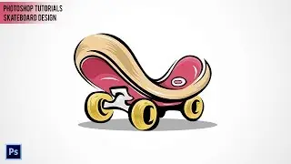 How to Create a Skateboard Image Design in Photoshop - Skateboard Design