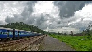Indian Railways in MONSOON : Incredible DOOARS Journey through Wildlife Sanctuaries