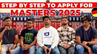 2025: STEP BY STEP PROCESS TO APPLY FOR MASTERS IN GERMANY 🇩🇪 IN 2025