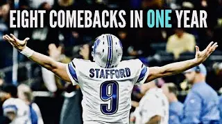 When Matthew Stafford was KING of The Fourth Quarter