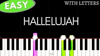 LEONARD COHEN - Hallelujah | Easy Piano tutorial