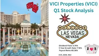 Vici Q1 Stock Calculation Update after Earnings- Good Growth!