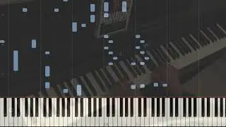 By request - Roxette - Listen To Your Heart - piano version  - Tutorial + MIDI File