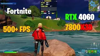 7800X3D & RTX 4060 - Fortnite Performance Mode | Chapter 5