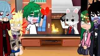 LOV, Pro Heroes and inko react to Deku told everyone! 😨😂|| mha/bnha || Gacha ||