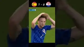 Spain VS Croatia UEFA Euro Cup 2016 #football#youtubeshorts#spain#croatia