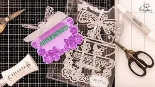 Learn How To Make 3D Dragonfly Cards with this Die Cut Set