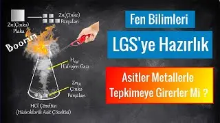☆~ASİTLER METALLERLE TEPKİMEYE GİRERLER~☆