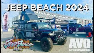 🏝Jeep Beach 2024 - Four Wheel Campers and Alu-Cab at the AVO Booth!