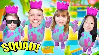 Det (Værste) *BEDSTE SQUAD* i FALL GUYS! | Dansk Fall Guys