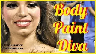 🔥🔥 Body Paint Diva Interview at Rio Carnival (Exclusive)