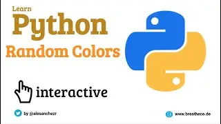 18 Generate random colors - Python Tutorial for Beginners (Interactive and Auto-graded)