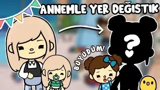 ANNEMLE YERLERİ DEĞİŞTİK! 😮 (Annem bebek oldu) - TOCA LİFE WORLD TÜRKÇE - PRUDENCE NİGHT KİNG💖