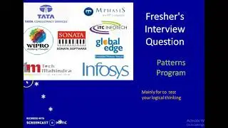 Sparse matrix | Pattern program in C | Diagonal matrix | Nested loop | Interview Tips | Logic think