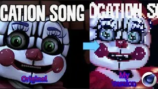 (Fnaf/C4d) Remake Thumbnails of fnaf songs