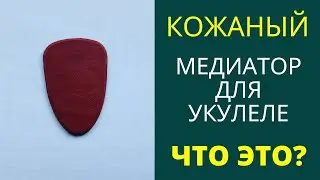 КОЖАНЫЙ МЕДИАТОР ДЛЯ УКУЛЕЛЕ что это?