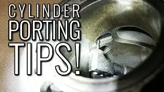 Two Stroke Cylinder Porting Tips | WATCH THIS BEFORE YOU START CUTTING! 2 Stroke Tuning