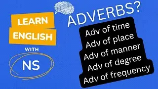 What is adverb and its types? | Adverb of time/manner/place/degree/frequency