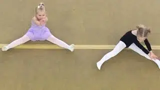 Гимнастика первые шаги прыжки и все такое (часть 1).