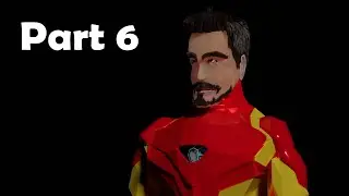 Iron man face in Blender | Part 6