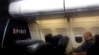 SPIRIT BIG FRONT SEAT REVIEW ... LOTS OF LEG ROOM PLUS