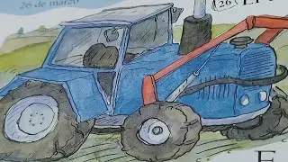El tractor Fergus 🎪🎭 (Editorial Océano) HABIA UNA VEZ... Cuentos y Fabulas   #tdmariadelao