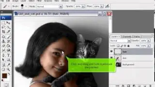 How to add colour to a black and white photo in PhotoShop