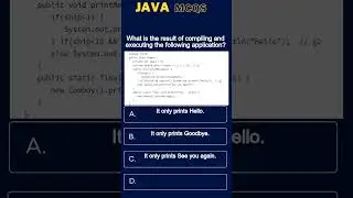 Java MCQs 100