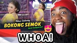 🇮🇩BOKONG SEMOK - NIKEN SALINDRY - Kembar Campursari ( Official Music Video )(REACTION!!)