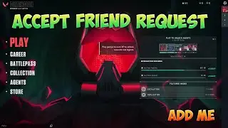 How to Accept Friend Request in Valorant