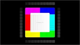 Barras de Colores tv de Calibración HD (Negro) | calibrar tv | calibrar pantalla | calibrar monitor