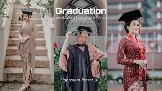 Cara Mengedit Preset Fotografi Wisuda Profesional | Mobile Lightroom Free Download DNG | Part 1