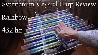 Svaritanum Alchemic Crystal Harp  432 hz  review , instrument for meditative music & soundhealing