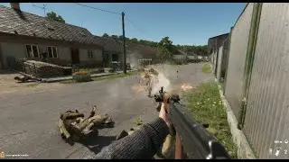 Arma Reforger Coop - fight versus Russian Patrol PVE