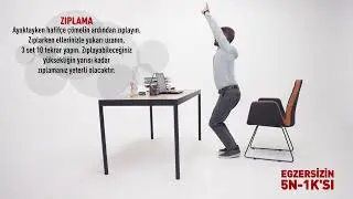 #zıplama“Ofiste Gizli Uzama! Oturduğun Yerden Duruşunu Değiştir!”