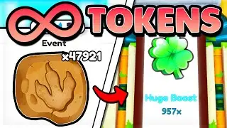 I FOUND The BEST METHOD To Get FOSSIL TOKENS In PET SIMULATOR 99!