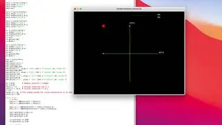 Easy visual representation of simple harmonic motion in 2D in Python using turtle