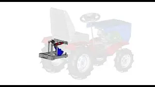 Навіска .Tractor hitch.