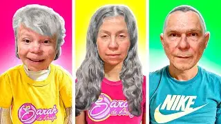 WE BECAME OLD FOR A DAY! - Sarah de Araújo Games