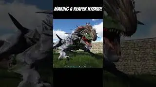 Creating A Reaper And Thorny Dragon Hybrid In Ark! #shorts