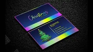 I will do christmas gift card and business card design,#CHRISTMASGIFTCARD