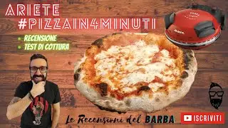ARIETE OVEN 909 PIZZA IN 4 MINUTES - Review, test, real live cooking