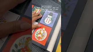 Spellbinders 12 Days of Stitchmas Advent Calendar, Day 11! #Spoiler Come See My Little Project!