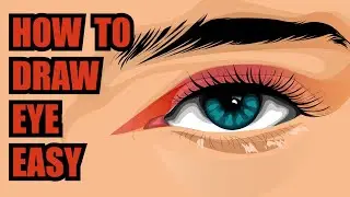 Eye in Adobe Illustrator. Vector Eye Tutorial Illustrator
