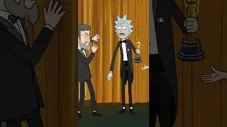 EVERYTHING at the oscars is scripted - Rick and Morty