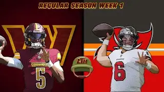 Commanders Nightly News  |  Ep 1.4 "ANYBODY. ANYWHERE. ANYTIME: Week 1 Edition vs. Tampa Bay Bucs"