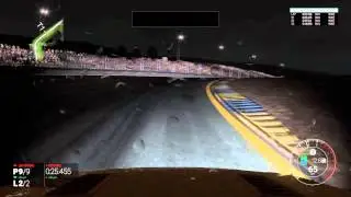 Project CARS gameplay (night, thunderstorm)