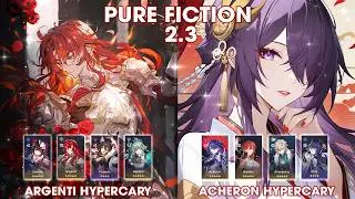 Pure Fiction 2.3 | Argenti Sparkle Hypercary & Himeko Acheron Hypercary | Honkai StarRail