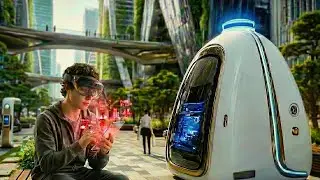 Future Technology & Smart Eco Cities | 1 Hour Cinematic Sci-Fi Ambient | 4K